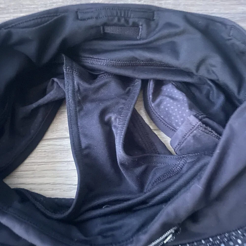Lululemon Speed Short Ravish Reptile Silver Black / Black Size 2
